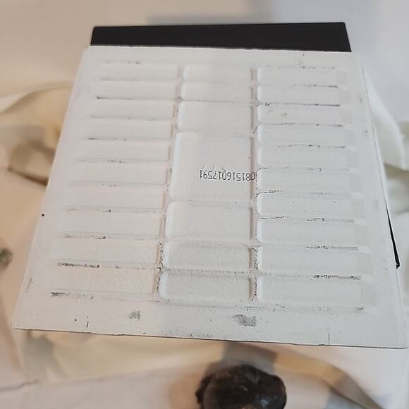 American Olean 6x6 Glossy Black Tiles Lot of 10 Never Used Bathroom Kitchen Mcm - Picture 6 of 6